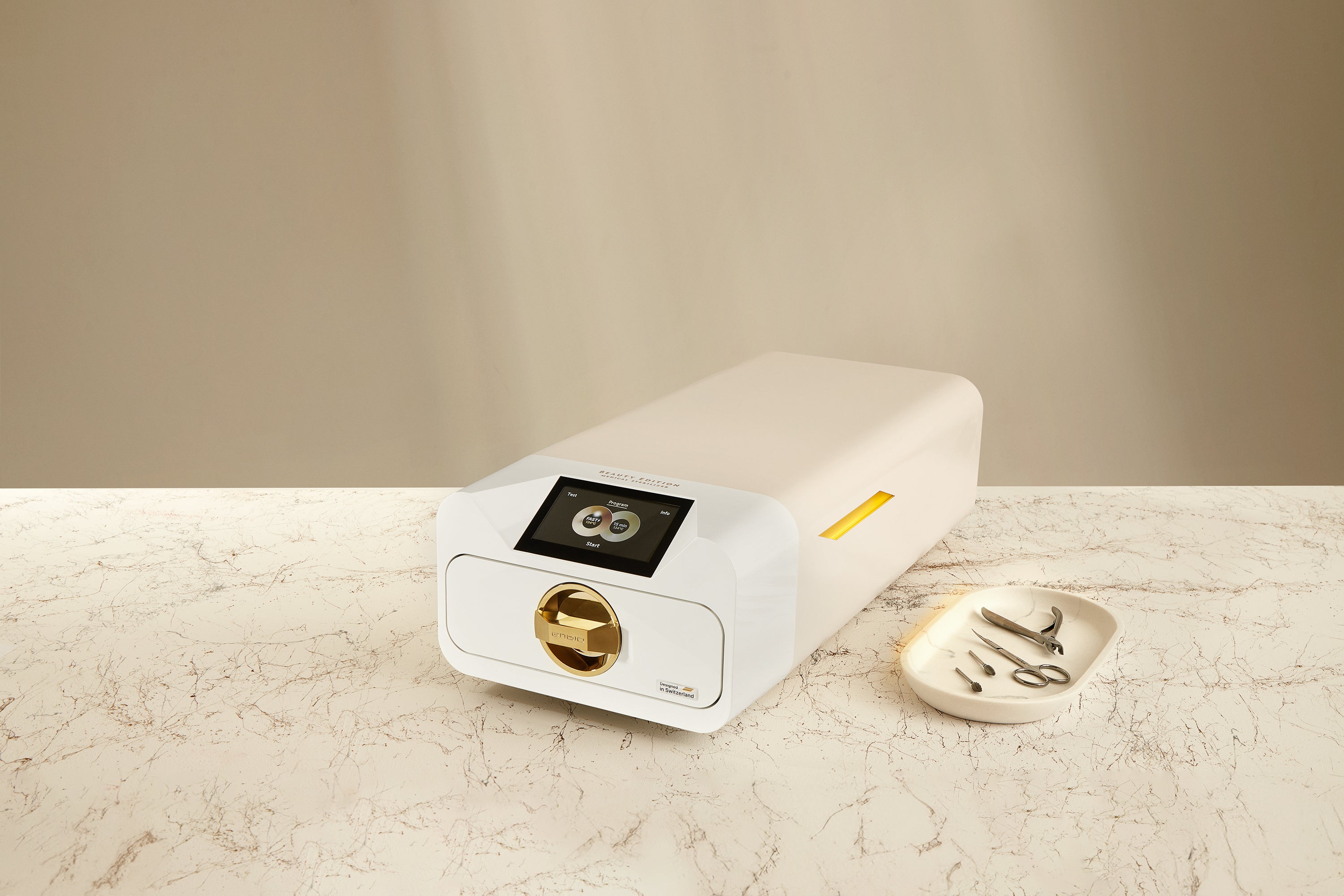 Autoclave Enbio S Beauty (Classe B) + Filtre Magique + Certificat de Sécurité + Guide de Stérilisation