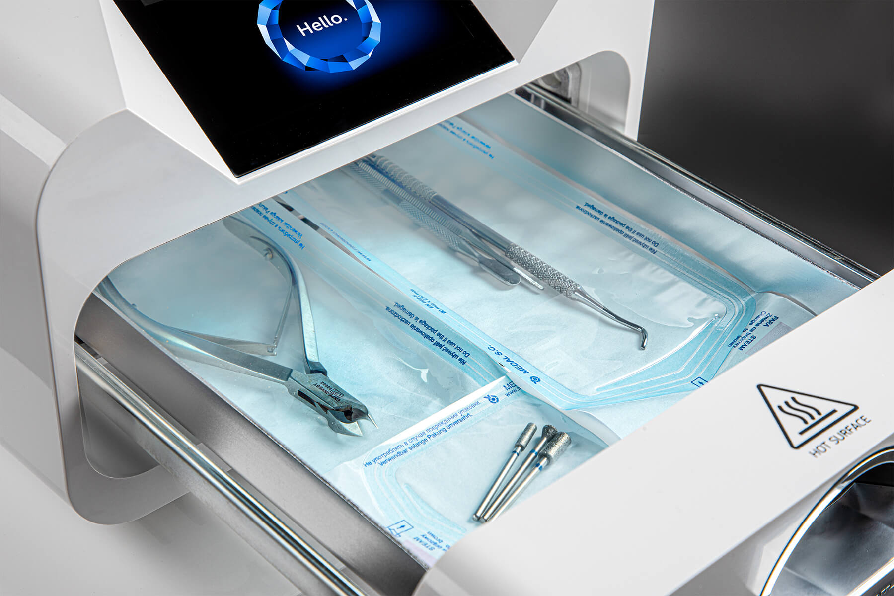 Autoclave superveloce Enbio S (Classe B) + Filtro Acqua + Guida alla Sterilizzazione IVA 8%